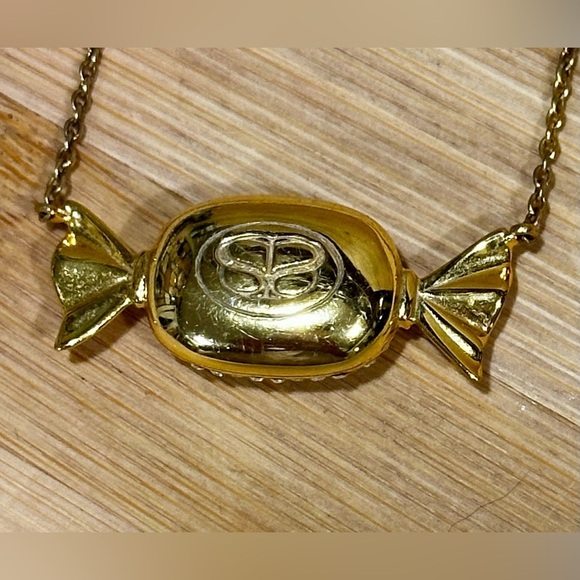 Simone I Smith 18K Gold Over Sterling Silver Crystal Candy Pendant Necklace - Picture 5 of 5